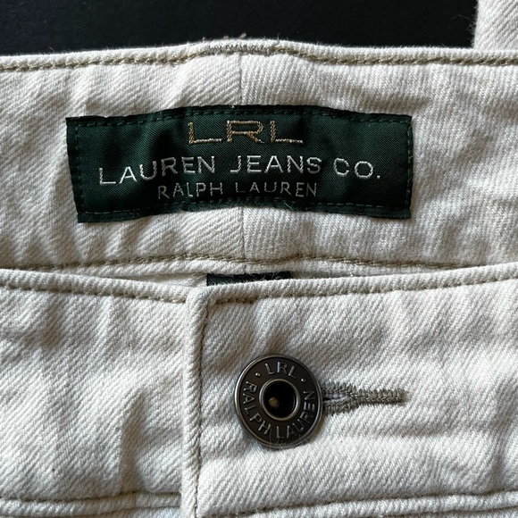 Lauren Ralph Lauren Stretch Straight Leg Jeans 16 31.5 Inseam - Picture 5 of 6